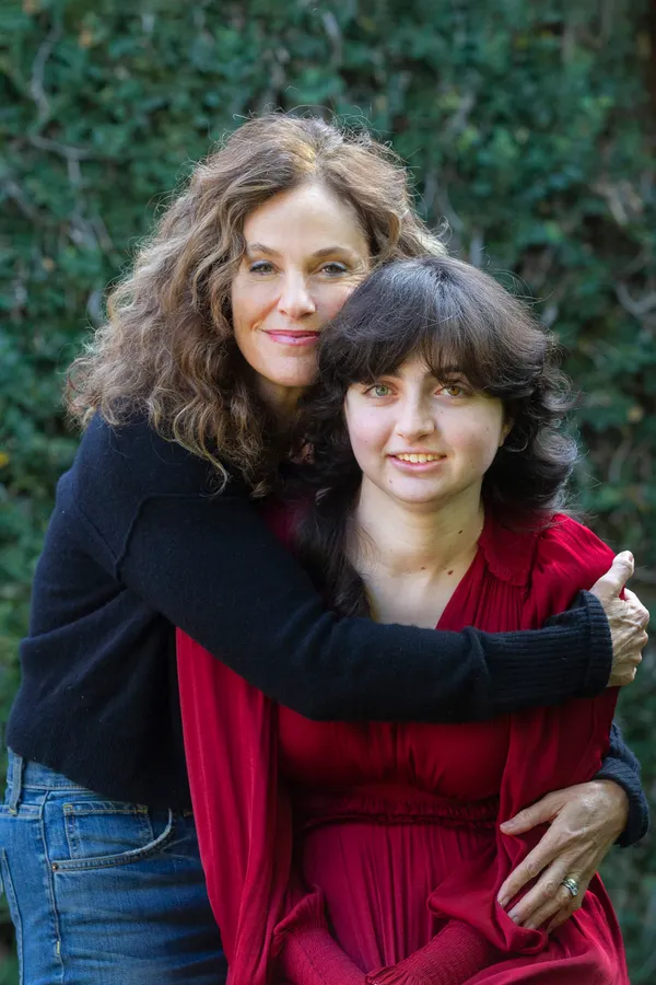 Film/TV actress Amy Brenneman, left, and her daughter, Charlotte, appear together in "Overcome," a play about learning to live with and appreciate neurodivergence.
